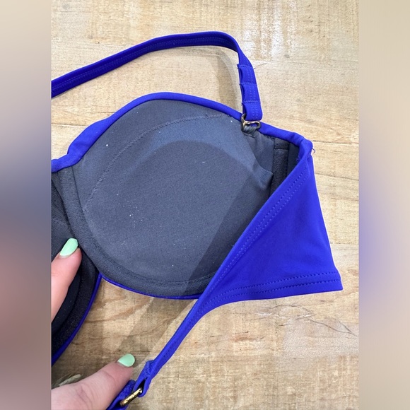 Victoria’s Secret swim padded strapless halter bikini top - Picture 7 of 10